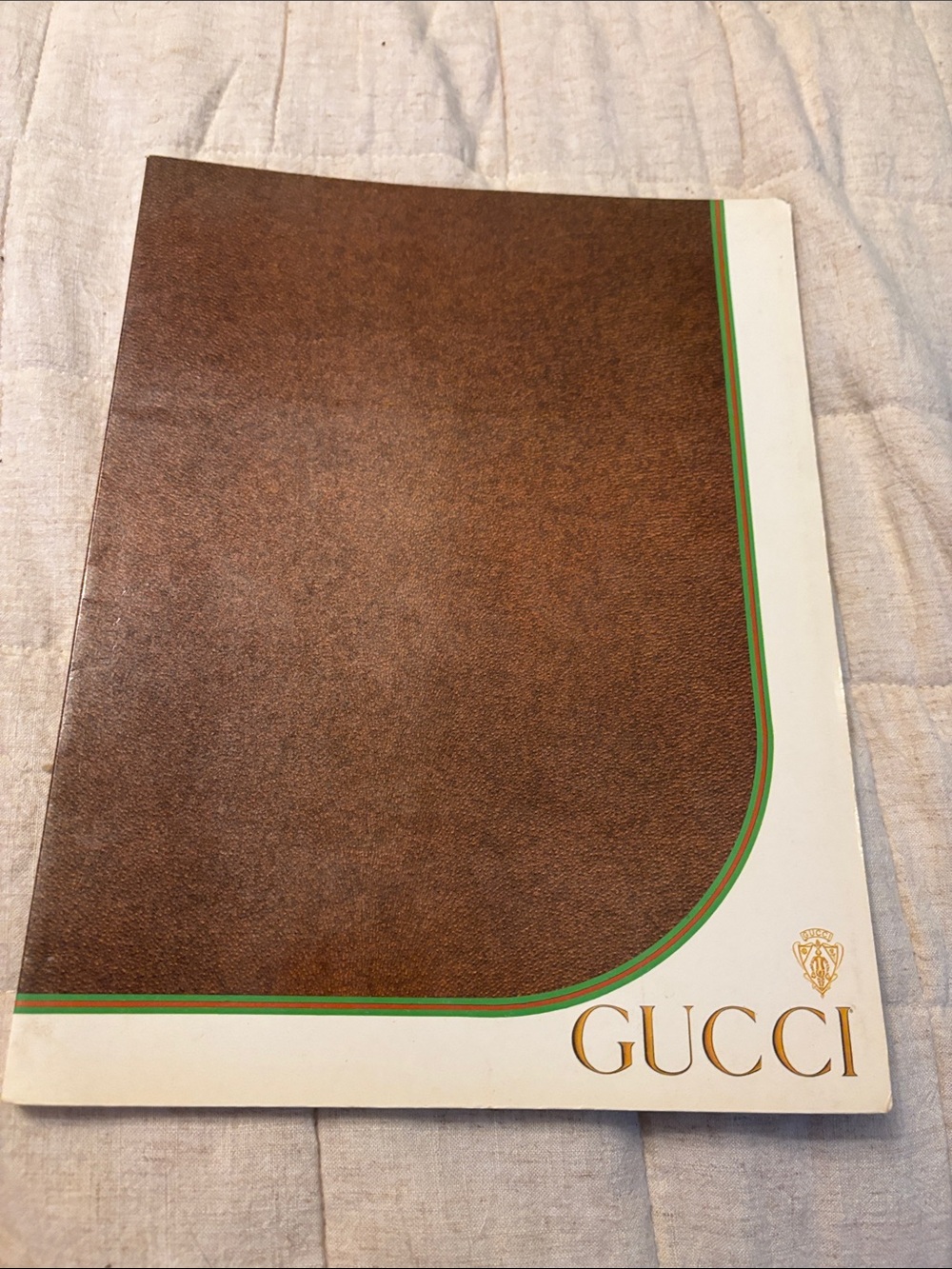 Gucci Book catalogue vintage collection 1981/1982 fashion resource